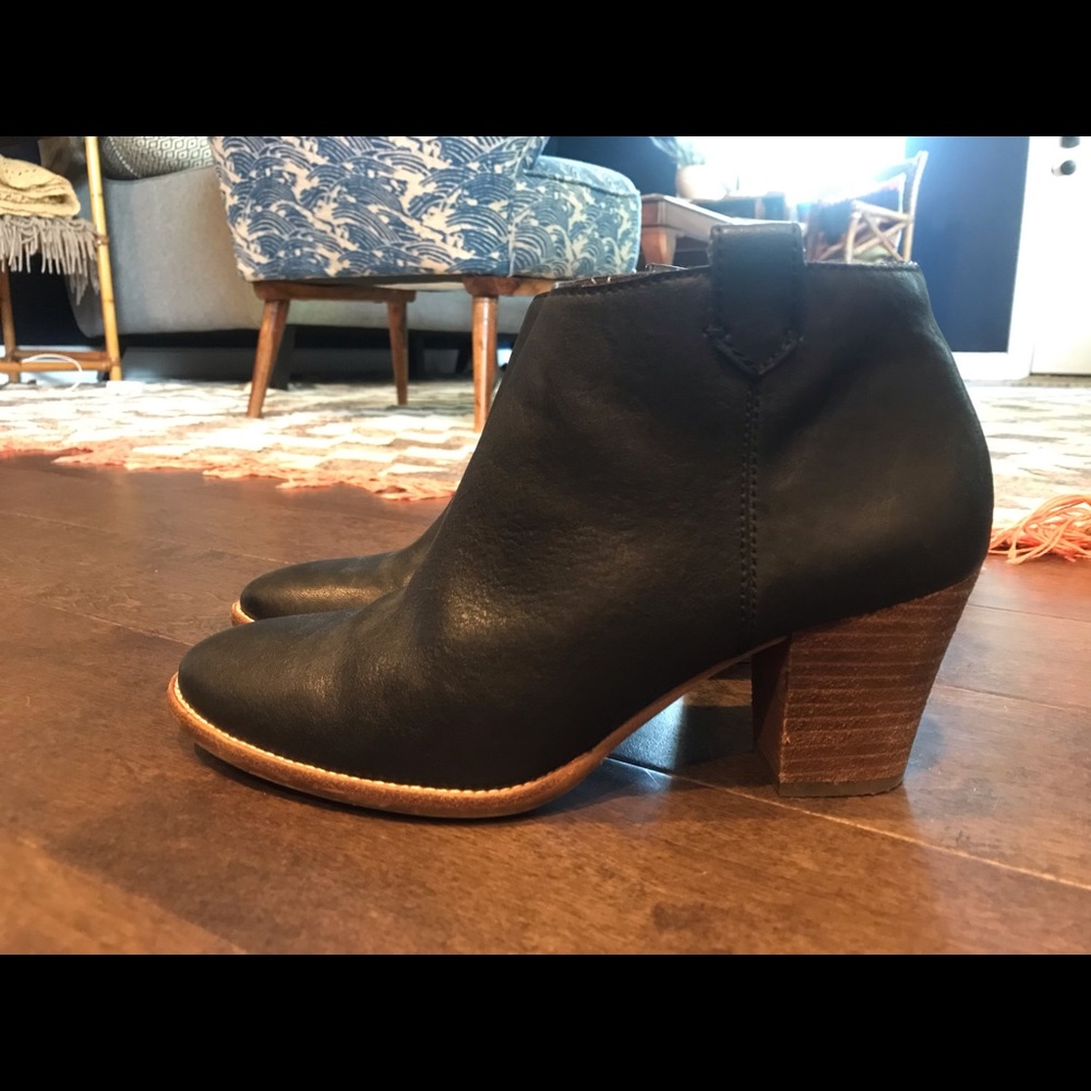 Black Madewell Booties Size 8